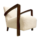 Restored art deco armchair