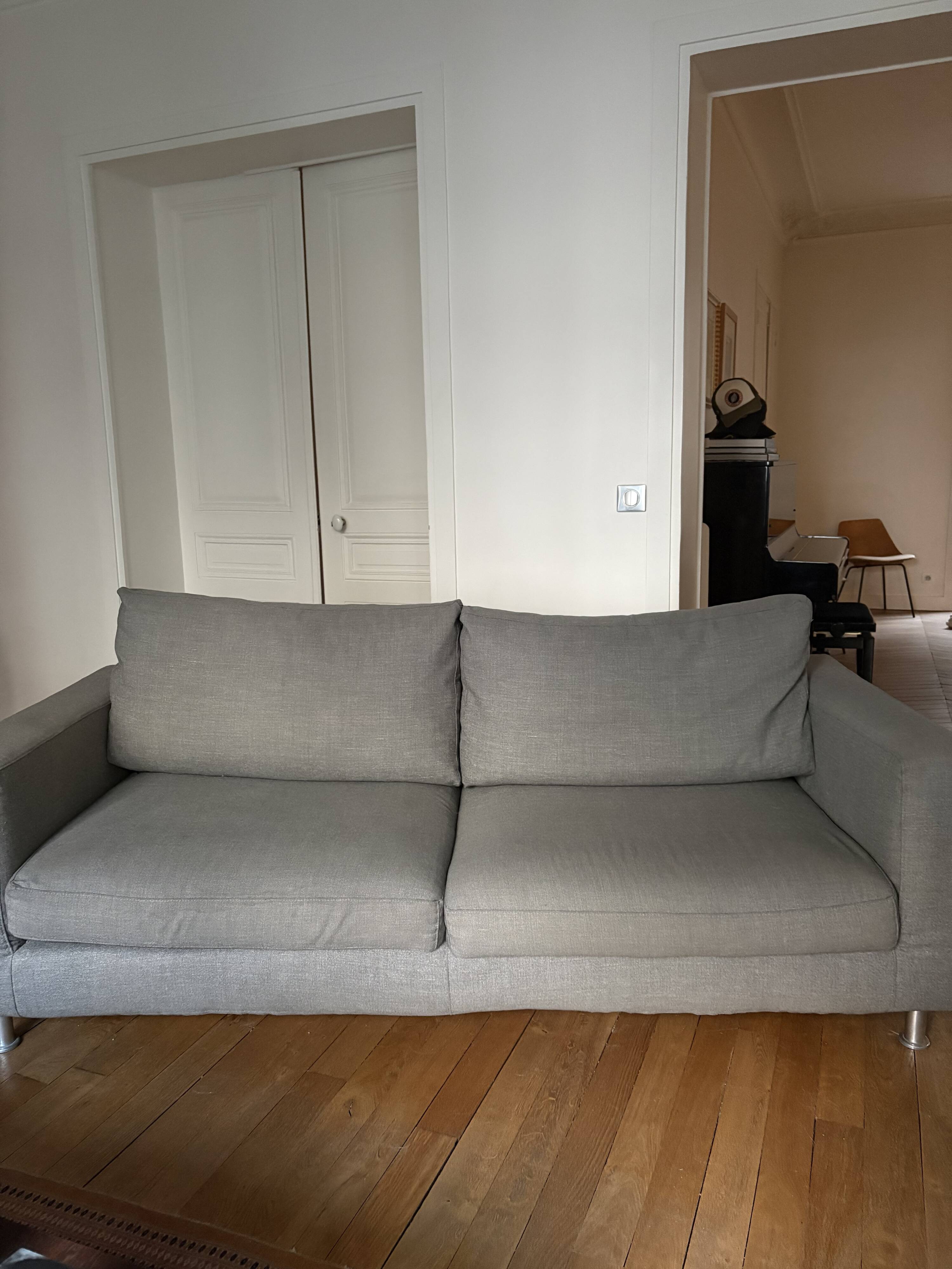 Contemporary canapé Vibieffe fabric