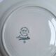 Assiettes plates Céranord - Modèle Amanda vert