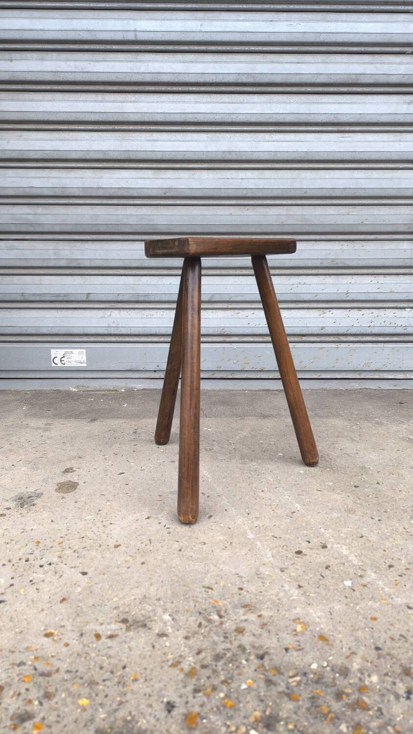 Wooden tripod stool 1960
