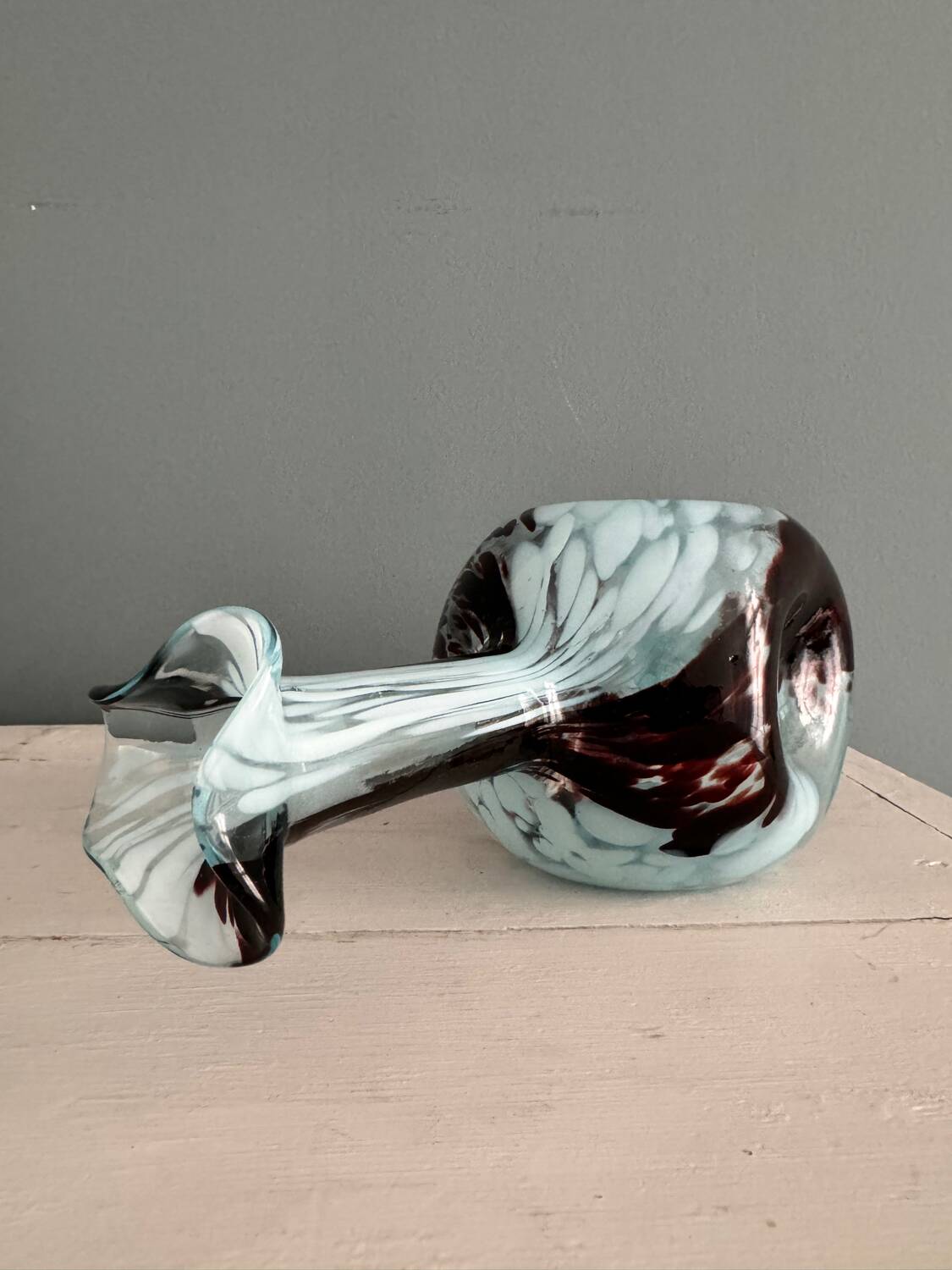 Legras vase in Clichy glass