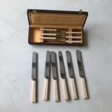12 ivory handle knives