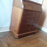 Coiffeuse commode style chemin de fer avec tiroirs