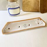 Moustiers earthenware hook / tea towel holder
