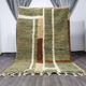 Handmade custom Berber rug with colourful patterns 1.4/2.6 m