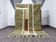 Handmade custom Berber rug with colourful patterns 1.4/2.6 m