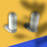 Dietsche grey wall lights Germany Bathroom 1980 x2