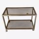 Coffee table, Roche Bobois console. 1970. 86x46.