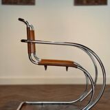 MR20 armchair by Ludwig Mies van der Rohe, 1970s edition