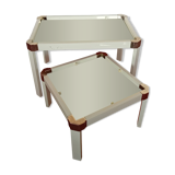 Roméo Rega nesting coffee table model "Barbara"