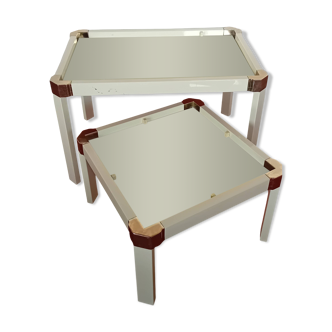 Roméo Rega nesting coffee table model "Barbara"