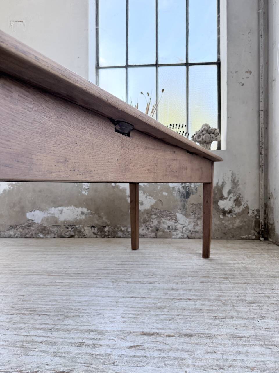 XL oak farmhouse table 1950 235cm