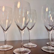 7 p. Bayel champagne glasses/wine glasses