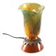 Multicoloured glass paste lamp