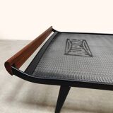 Vintage Dutch design Cleopatra 2 person daybed sofa A.R Cordemeijer Auping