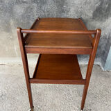 Teak kitchen trolley
