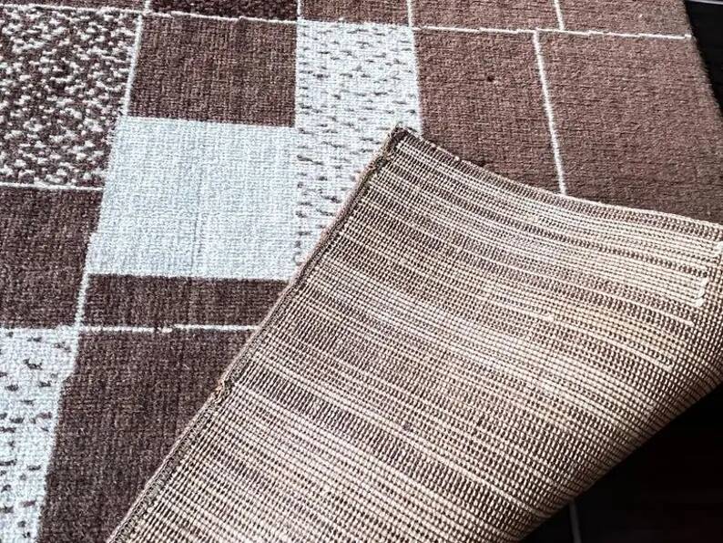 1960s design Abstract Rug/carpet, Czechoslovakia - bouclé