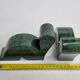 Pair of alabaster bookends, Italian design, vintage 16 cm