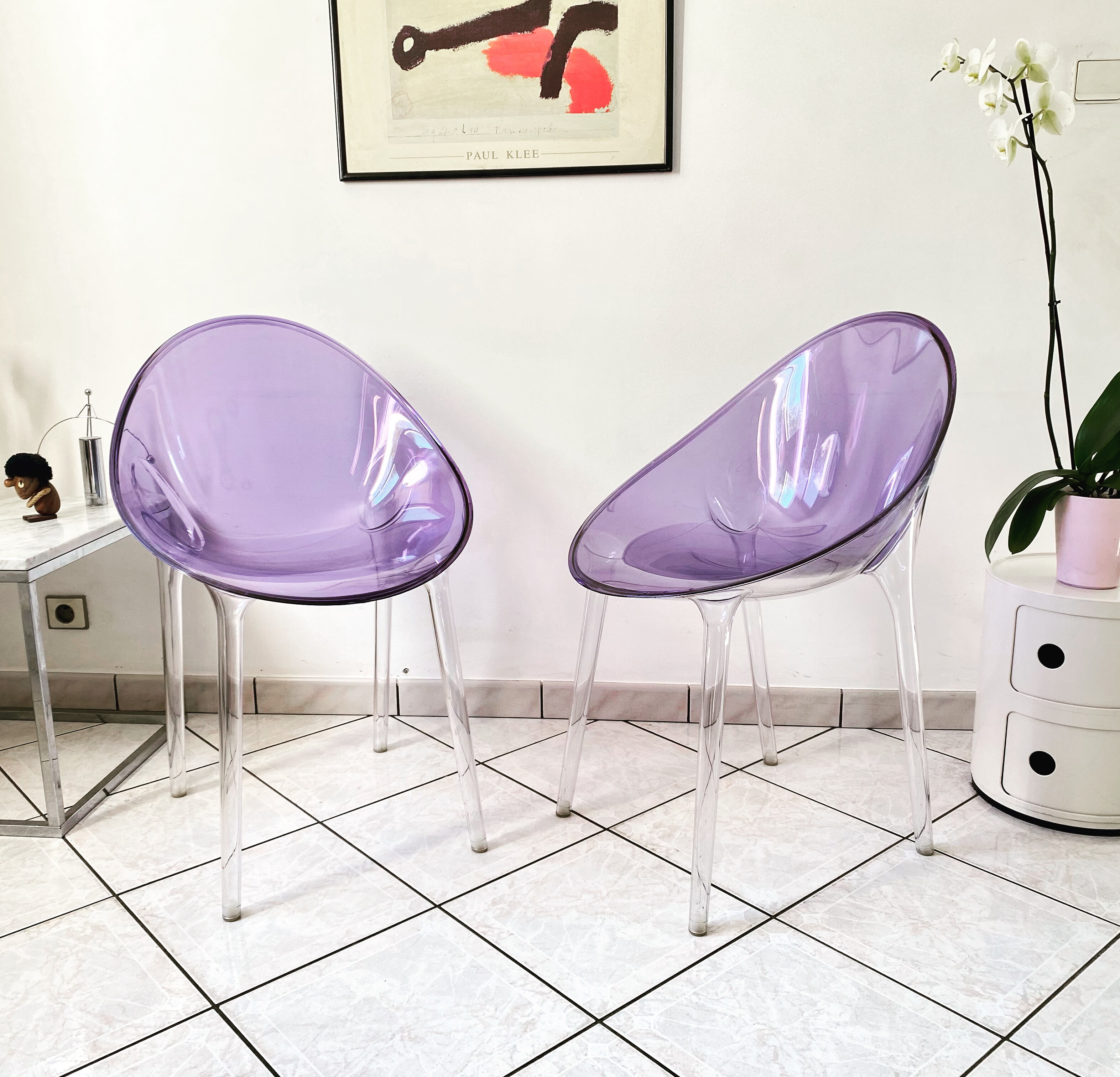 Fauteuil Kartell Mr impossible design Philippe Starck