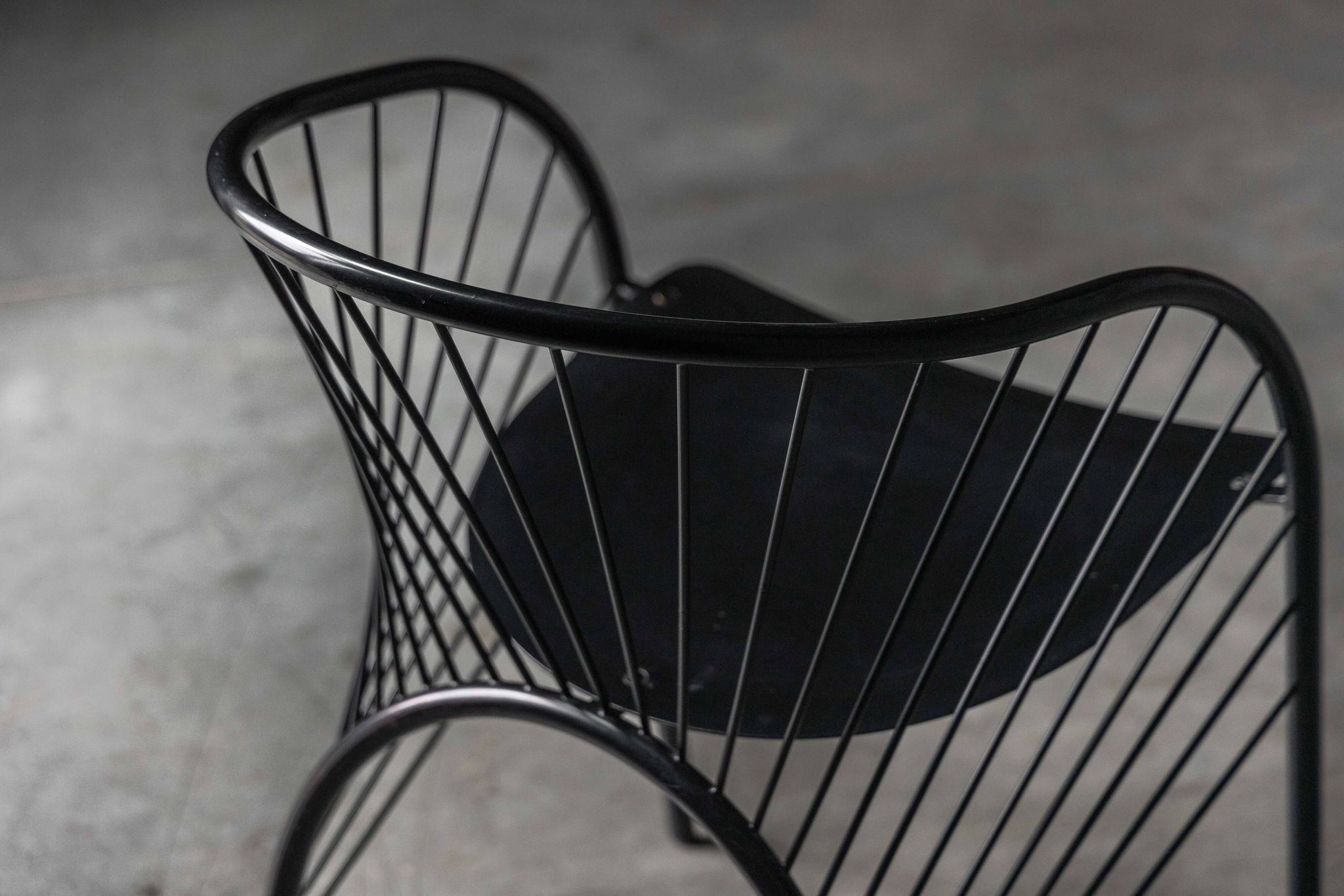 "Lizzie" chairs by Regis Portier for Paolo Pallucco, Italy, 1980s