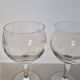 Set of 6 stemmed glasses