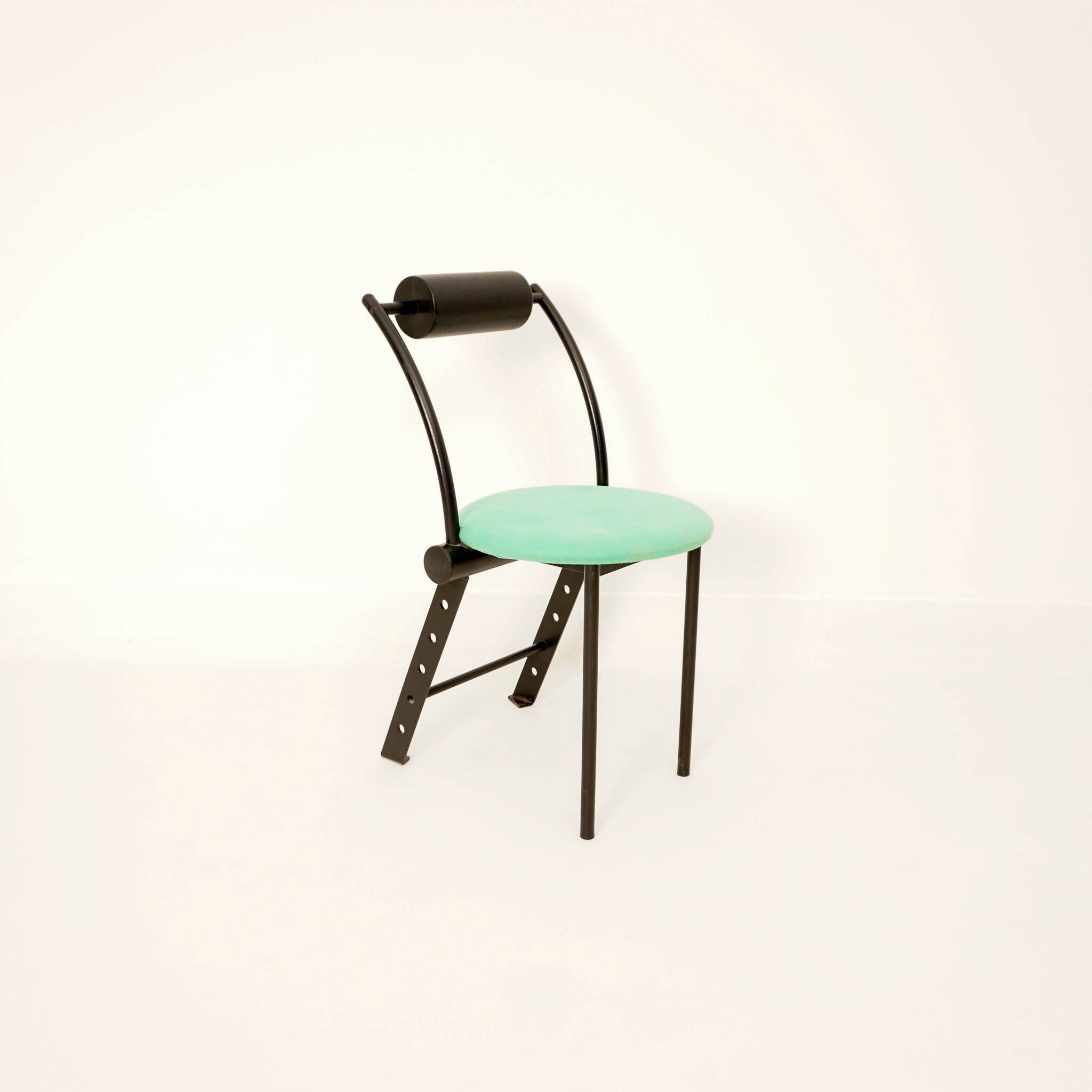 Postmodern Green Chair, 1980