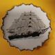 Decorative sailboat plate
