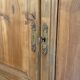 Antique two-body buffet in solid wood