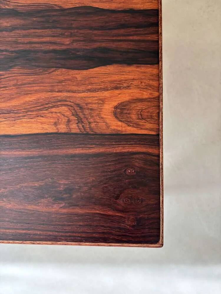 Mid-century design coffee table in rosewood from the 1960s.
