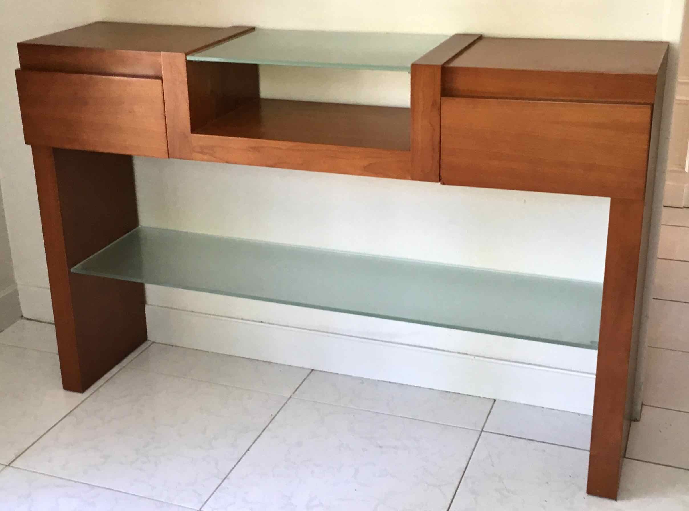 Console design teck Italie 1980