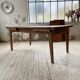 Table de ferme XIXème chêne 270cm avec allonges
