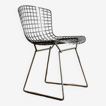 Wire chair by Hardy Bertoia Knoll vintage 70s