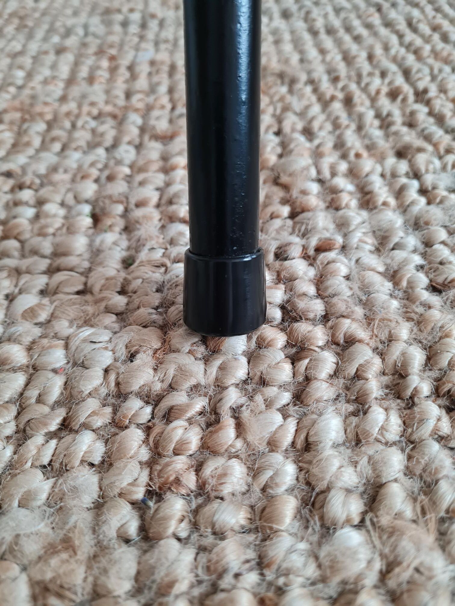 Vintage rattan shell armchair from the 60s