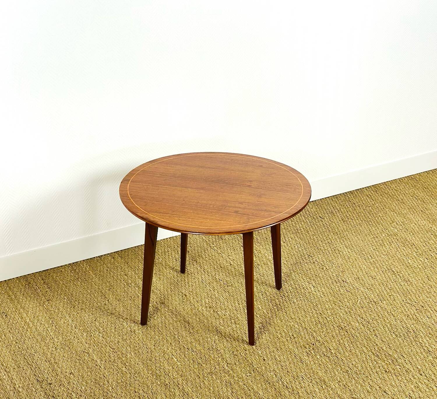 Vintage round coffee table