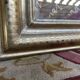 Louis Philippe period mirror with gold leaf