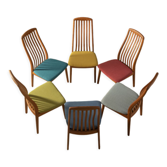 1960s Dining Chairs, Benny Linden