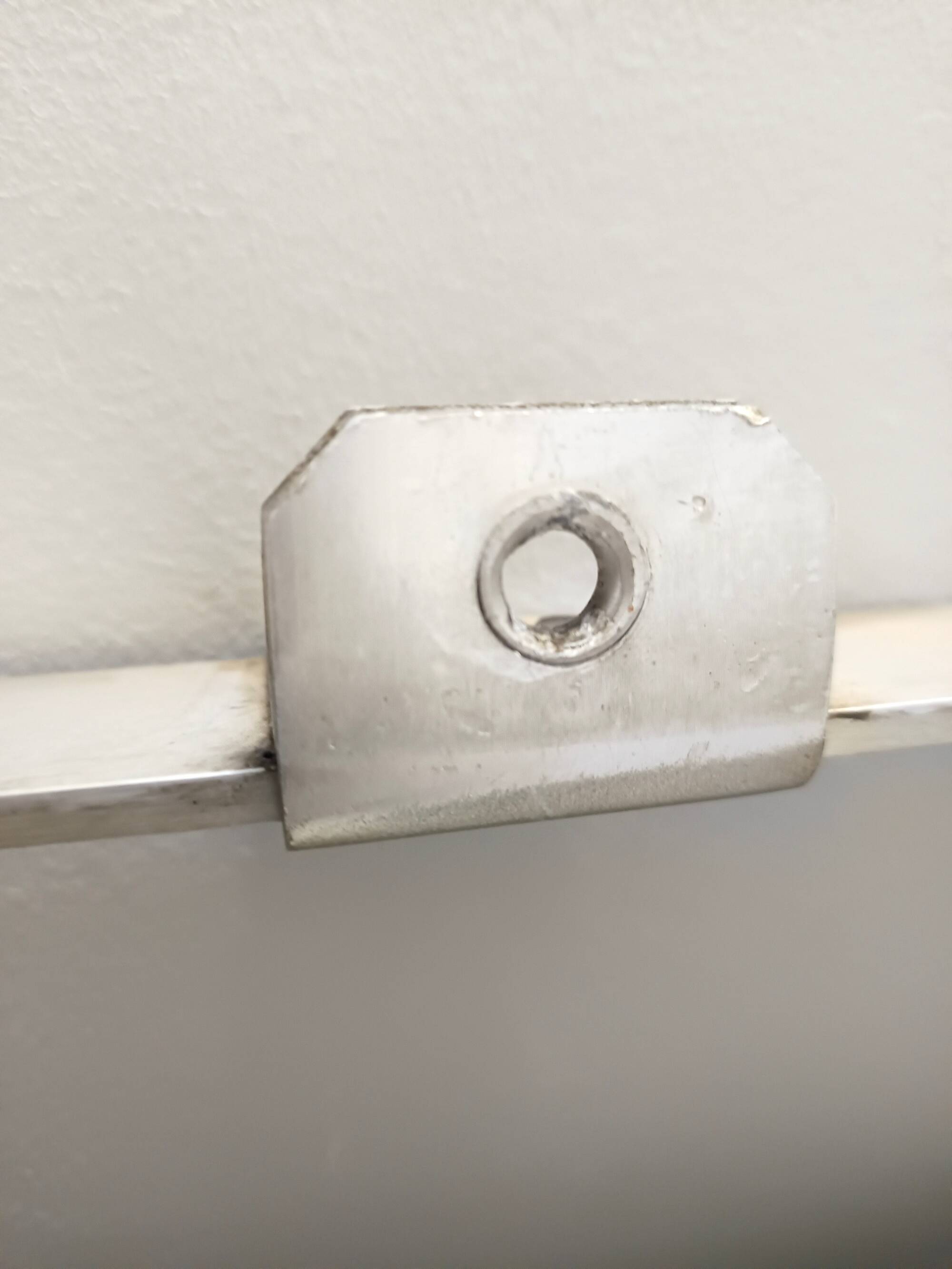 Rectangular Wall Mirror with Silver Glazed Metal Frame, Italy 1970s