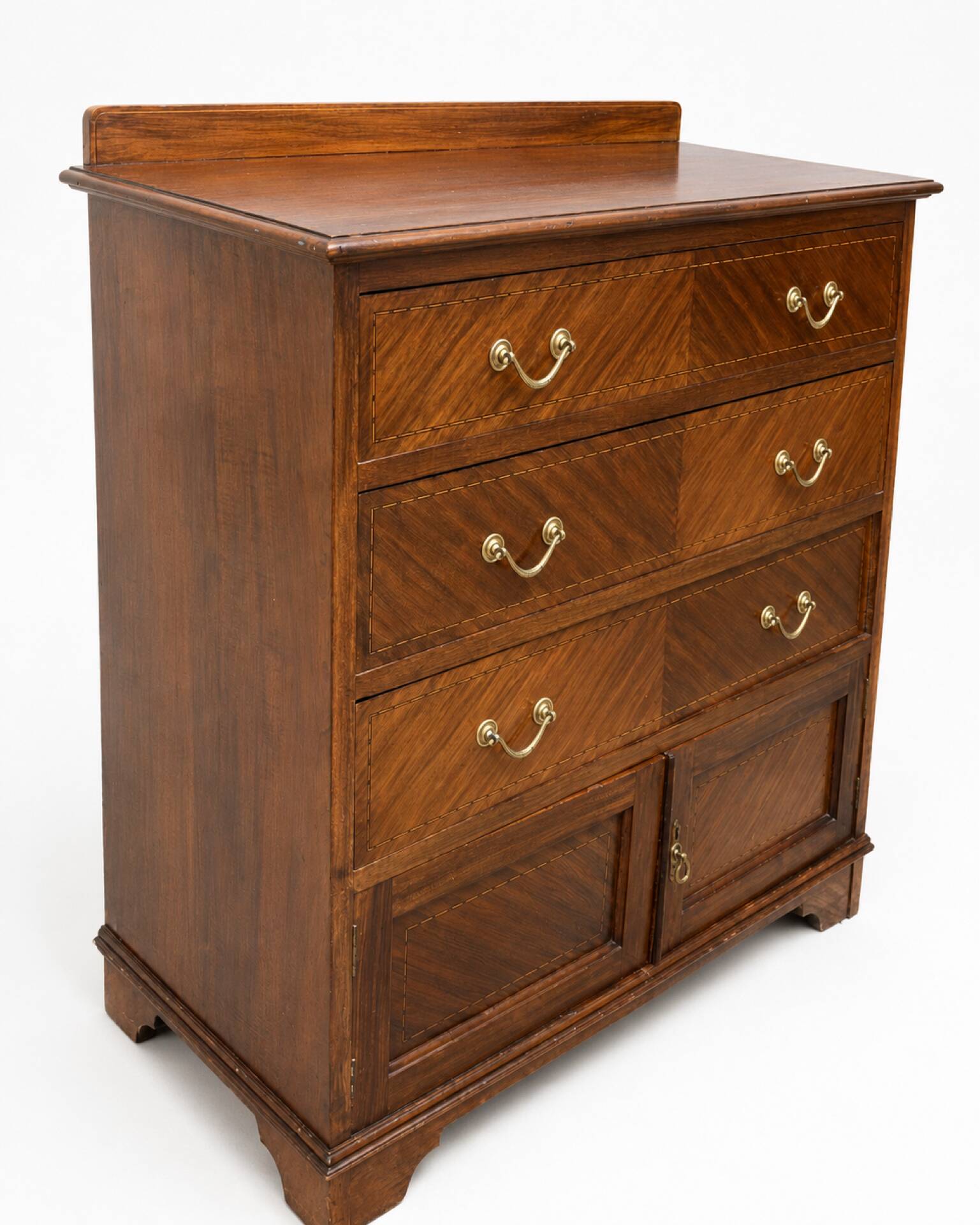 Georgian Chippendale commode 19th century