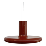 Suspension Lita dôme 58 vintage rouge brique
