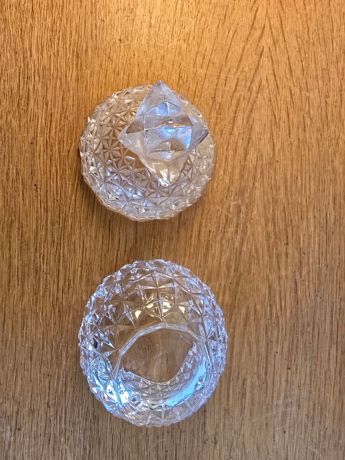 Crystal pineapple sweet bowl from the 1960s.