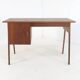 Bureau en teck du milieu du siècle « Hellendoorn » - design vintage hollandais