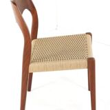 Lot de 4 chaises Niels O Möller modèle 71