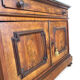 The antique walnut vanity , 19th century