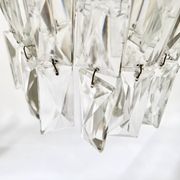 Vintage 70s waterfall chandelier