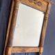 Gilded wooden mirror
