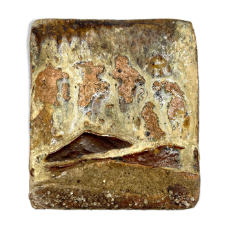 Vase paysage de Claude Gaget la borne année 70 ceramique