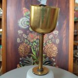 Glass hanging lamp 1950