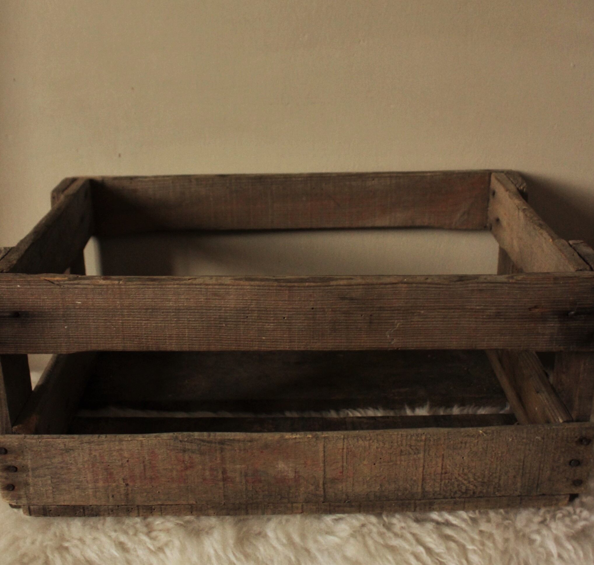 Wooden crate