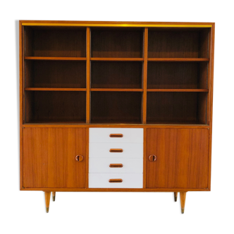 Scandinavian teak library 1960