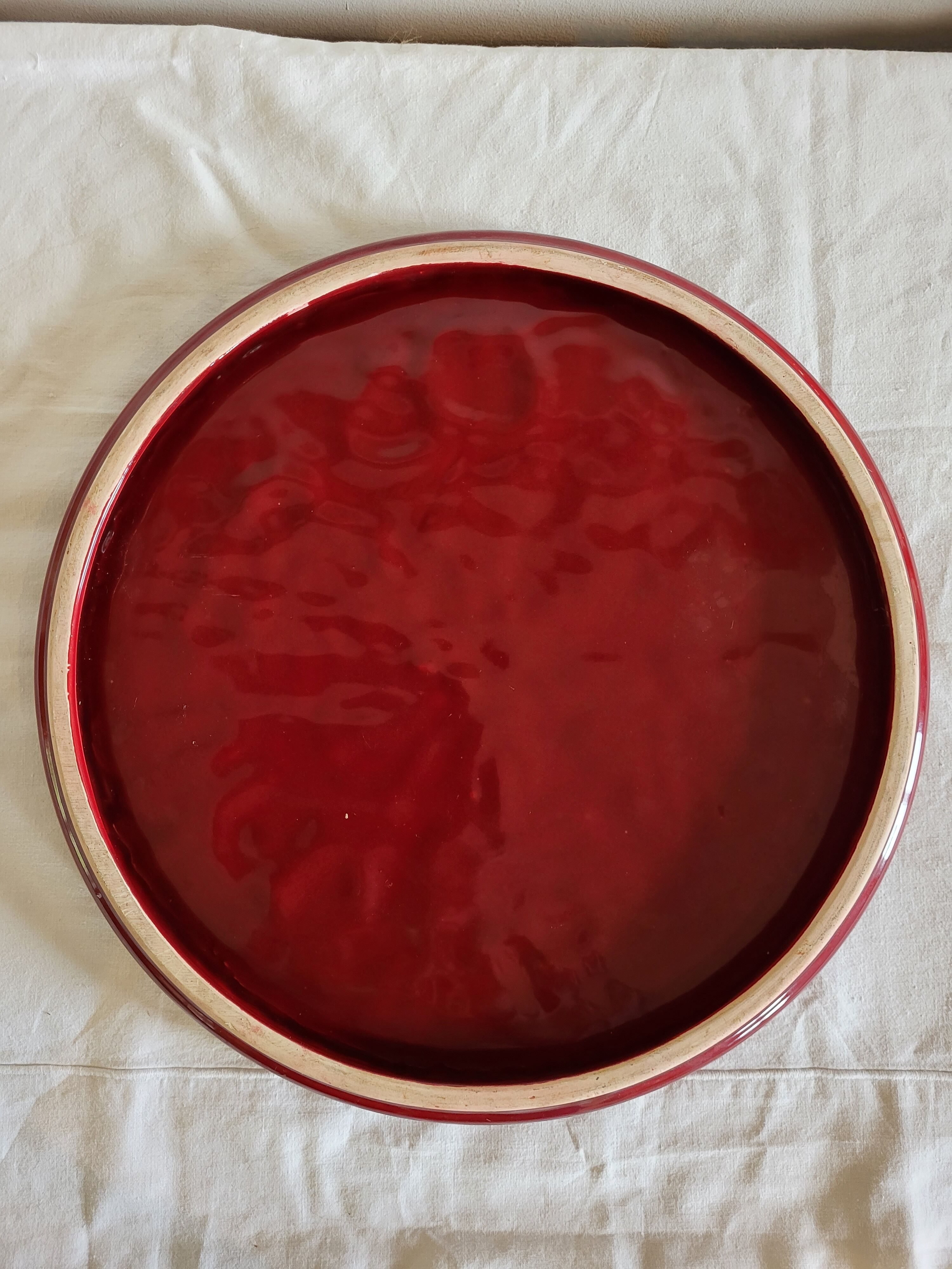 Art Deco earthenware top